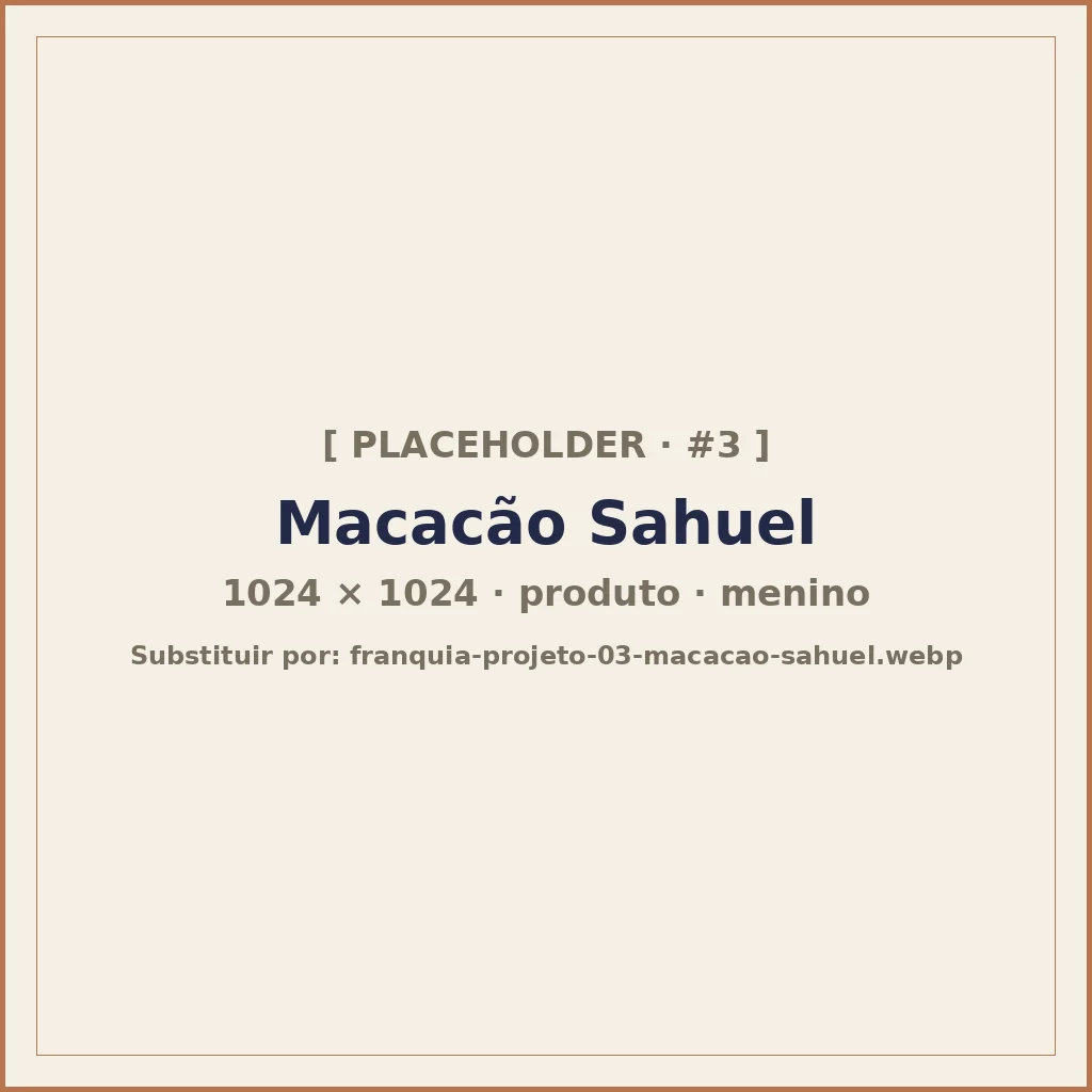Macacão Sahuel